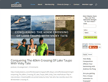 Tablet Screenshot of effortlessswimming.com